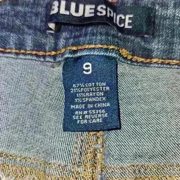 Blue Spice Juniors Jeans Size 9 - Picture 9 of 10